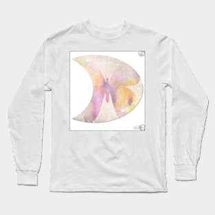 The First Butterfly on the Moon Long Sleeve T-Shirt